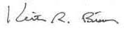 Keith Bisson Signature
