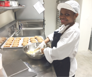 Gina Nzanza Kiese, pastry chef, The Press Hotel